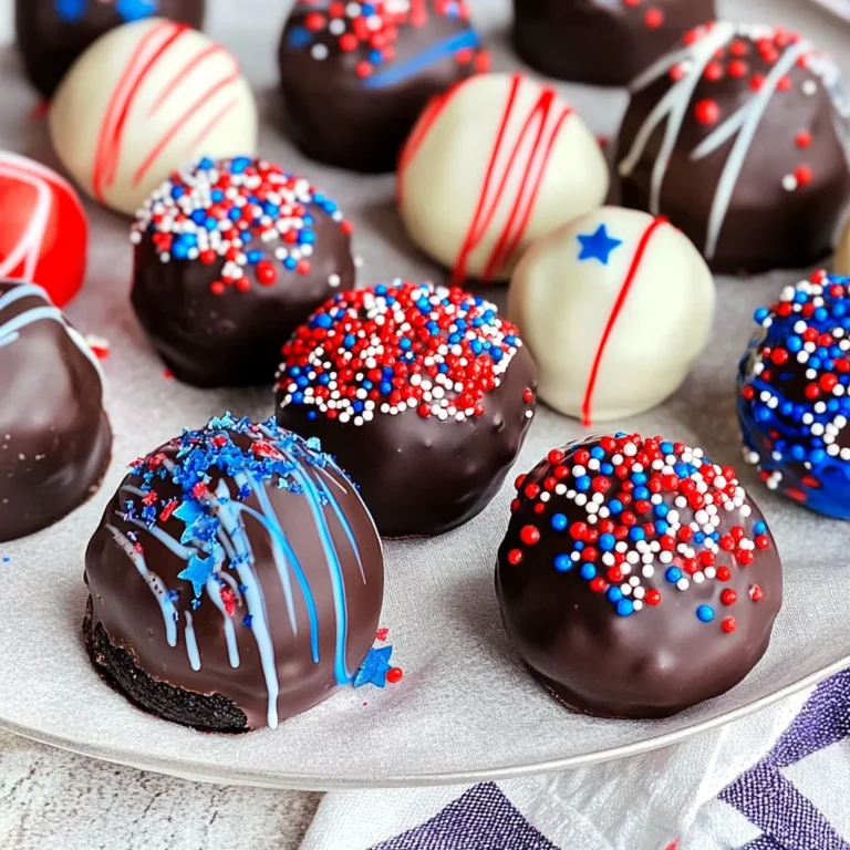 4th of July Truffles