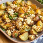 Baked Feta Potatoes
