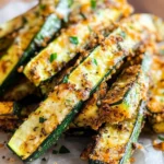 Baked Parmesan Zucchini Fries