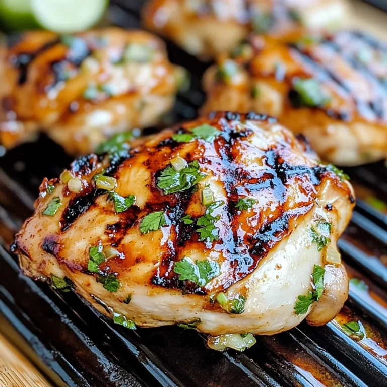Chili Lime Grilled Chicken