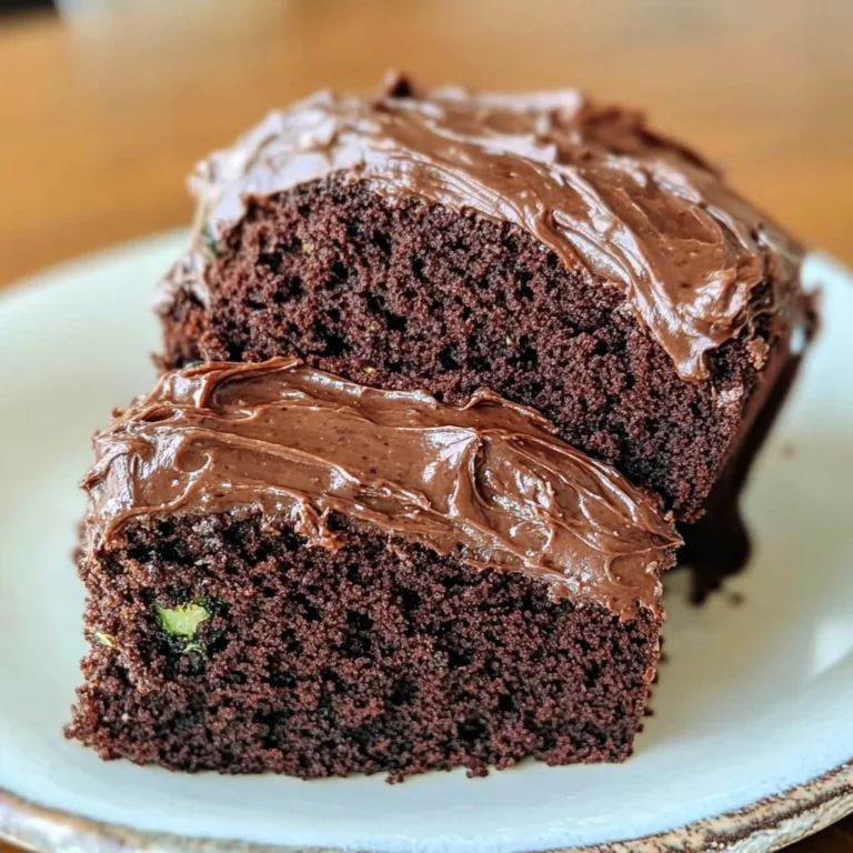 Chocolate Lover's Zucchini Cake