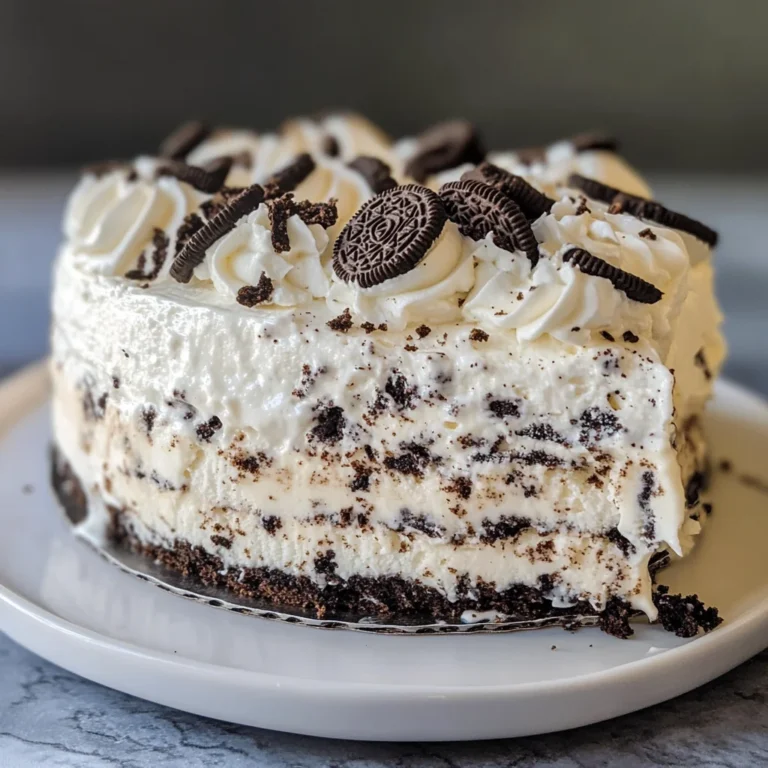 Cookies and Cream Ice Cream Cake