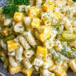 Dill Pickle Pasta Salad