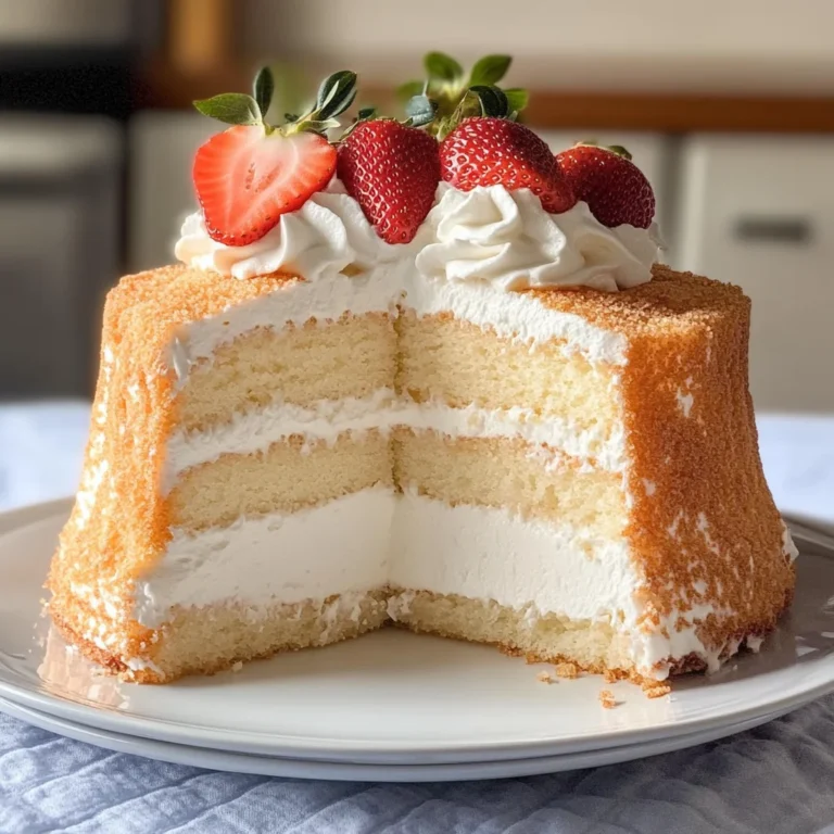 Homemade Angel Food Cake