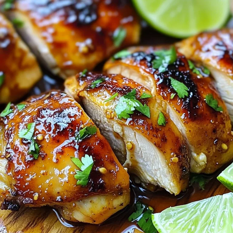 Honey Lime Chicken