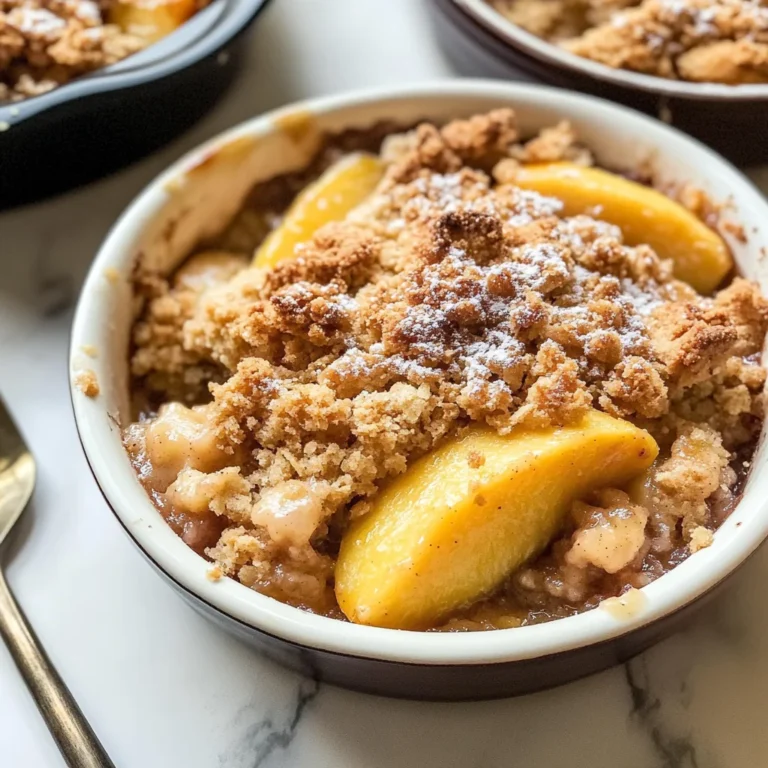 Peach Crisp
