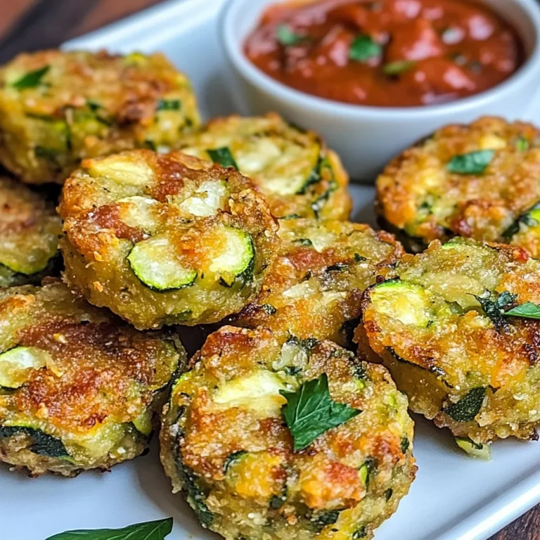 Zucchini Garlic Bites