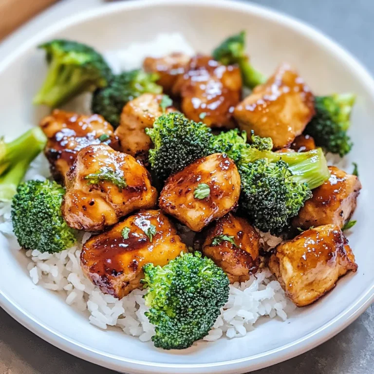 Air Fryer Chicken Bites and Broccoli