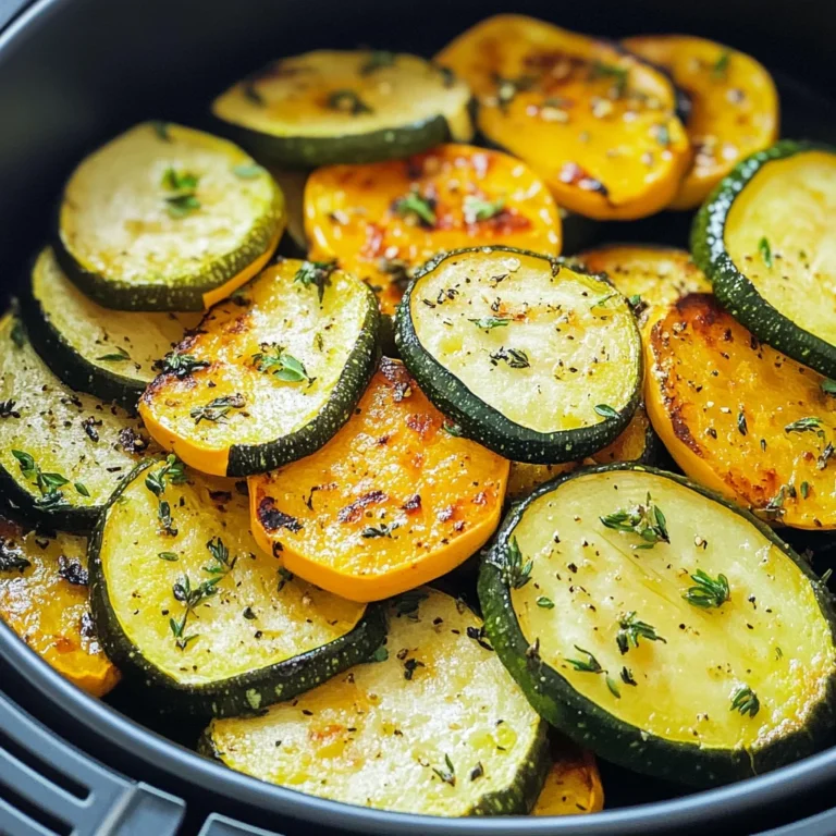 Air Fryer Squash