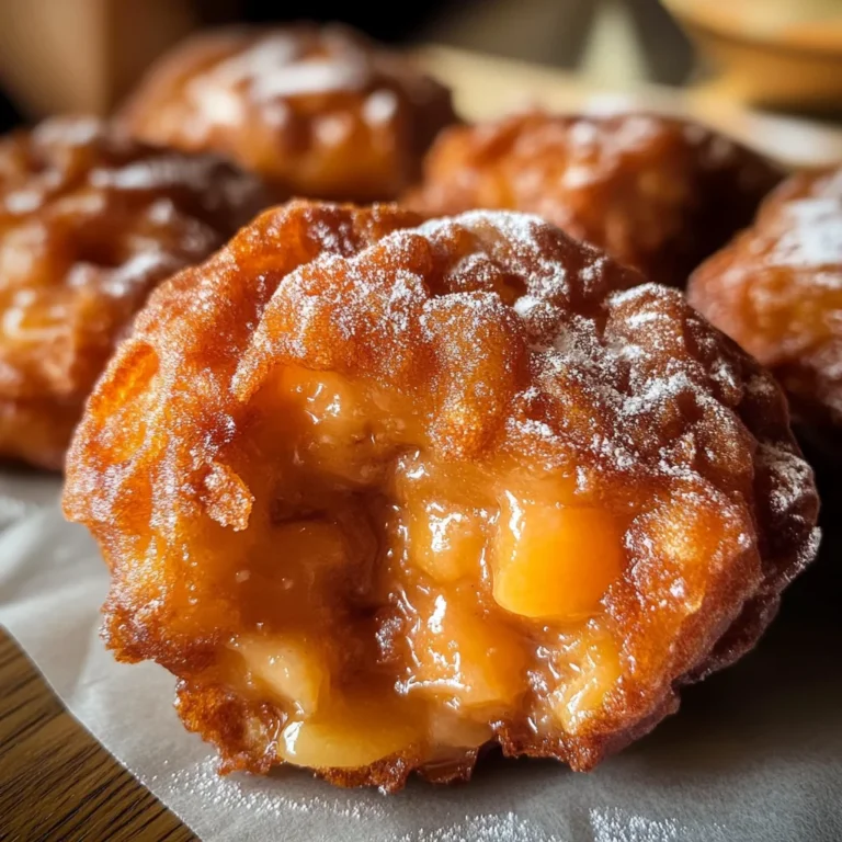 Canned Peach Fritters Recipe