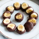 Chocolate Peanut Butter Banana Bites