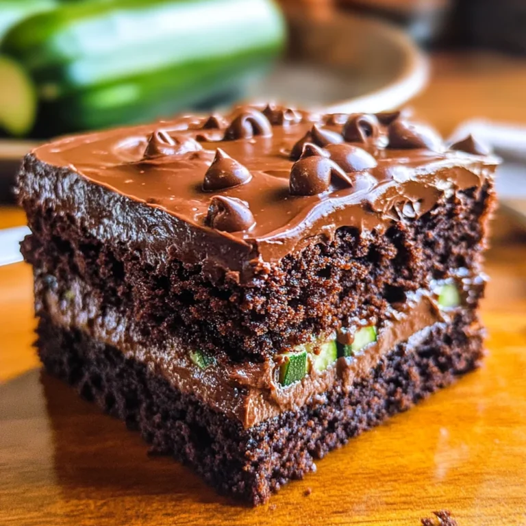 Chocolate Zucchini Cake
