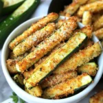 Low Calorie Air Fryer Zucchini Fries