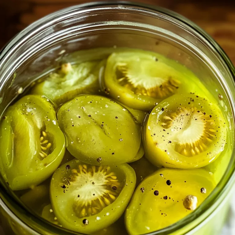 Pickled Green Tomatoes