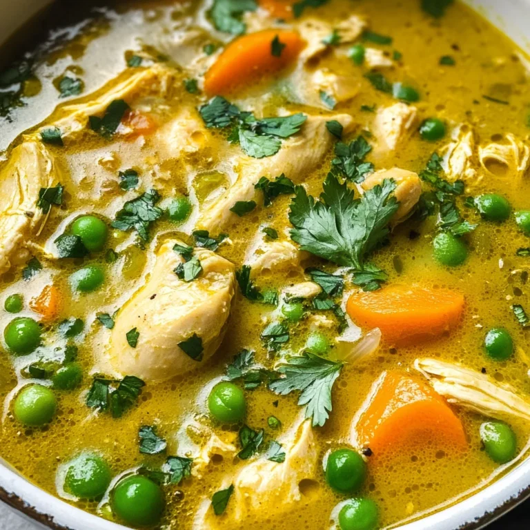 Anti Inflammatory Turmeric Chicken Soup