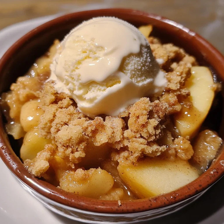Apple Crumble (Single Serving)