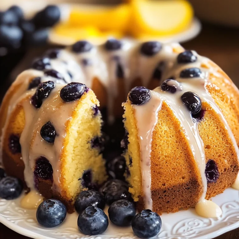 Blueberry Breakfast Bundt Cake