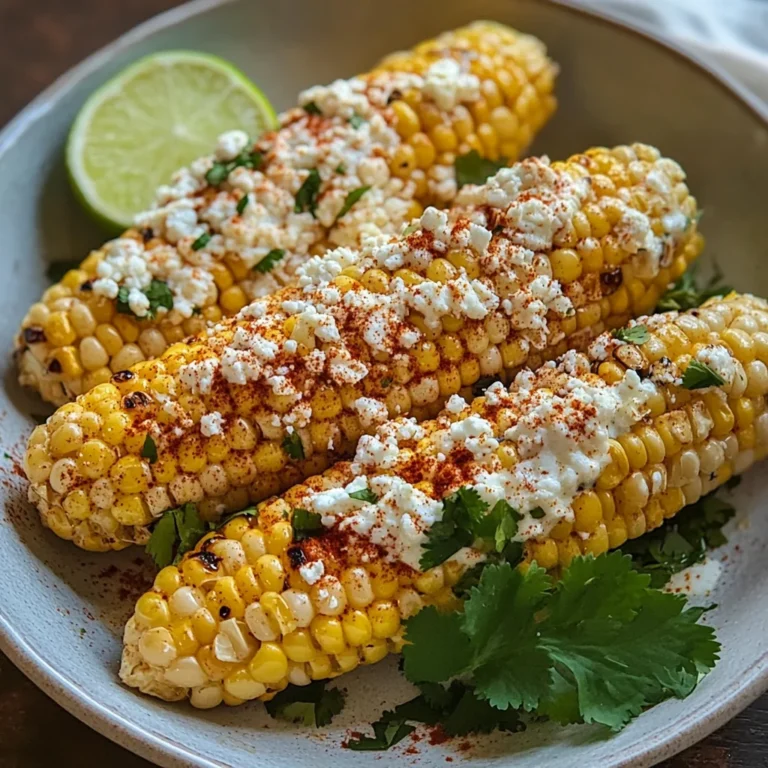 Delicious Elote: Easy Mexican Street Corn Recipe You’ll Love!