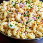 Deviled Egg Pasta Salad