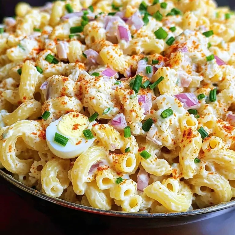 Deviled Egg Pasta Salad