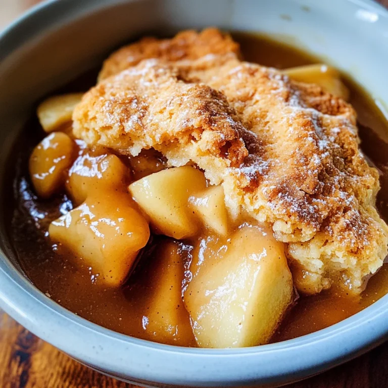 Easy Recipe for Apple Cobbler