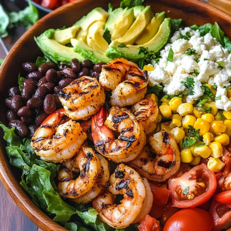 Grilled Mexican Shrimp Salad