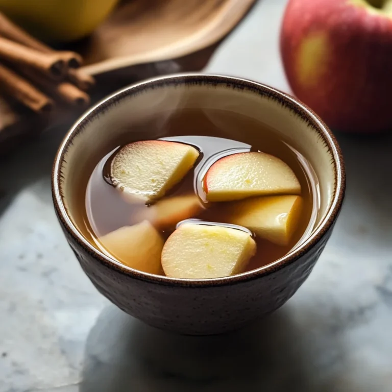 Korean Apple Tea with Ginger and Cinnamon (Saegwa Cha)