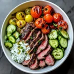Mediterranean Steak Bowl Recipe