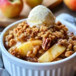 Mini Apple Walnut Crumble