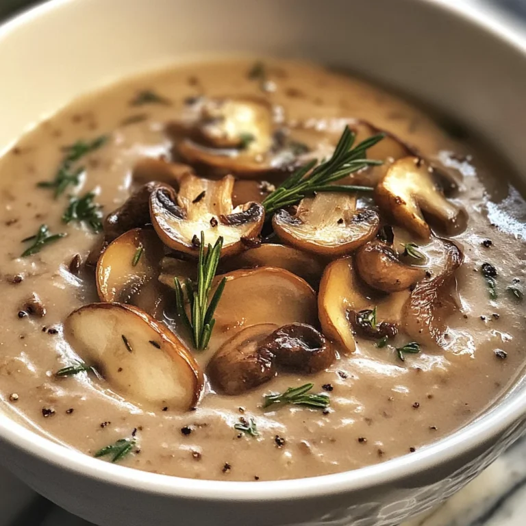 Mushroom Soup Recipe