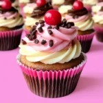 Neapolitan Ice Cream Cupcakes