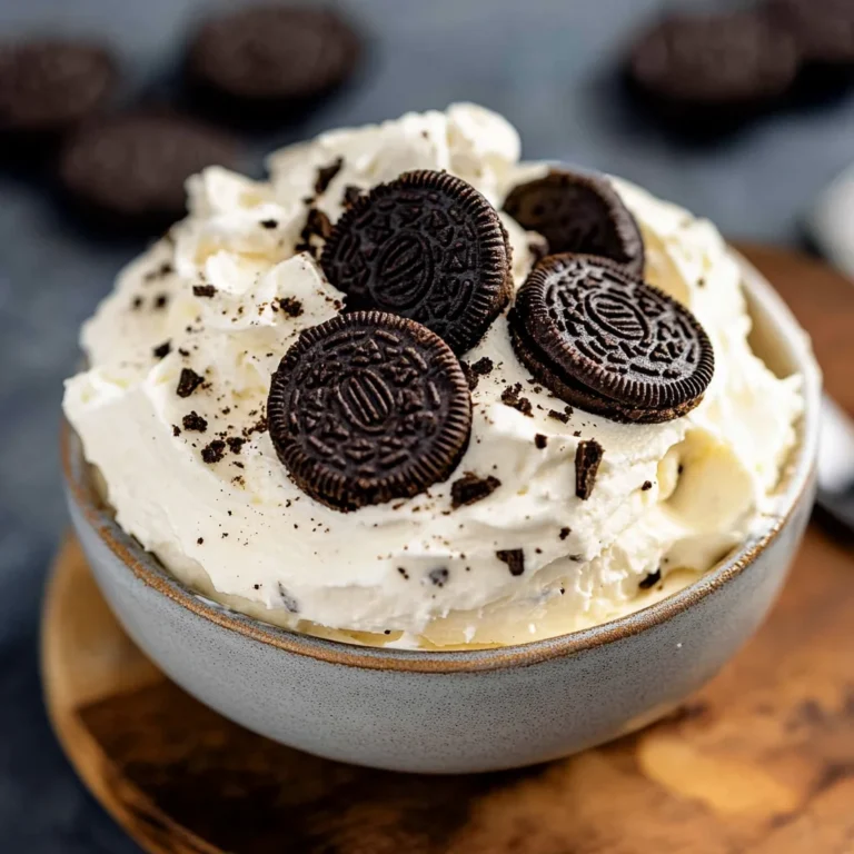 Protein Oreo Cheesecake Dessert