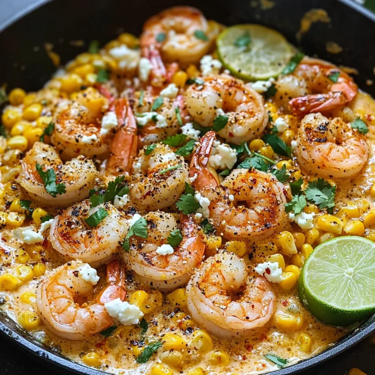 Shrimp and Creamed Corn (30 Minutes, One-Pan)