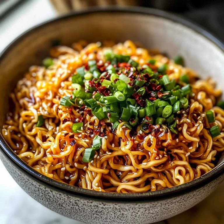 Spicy Ramen Noodles