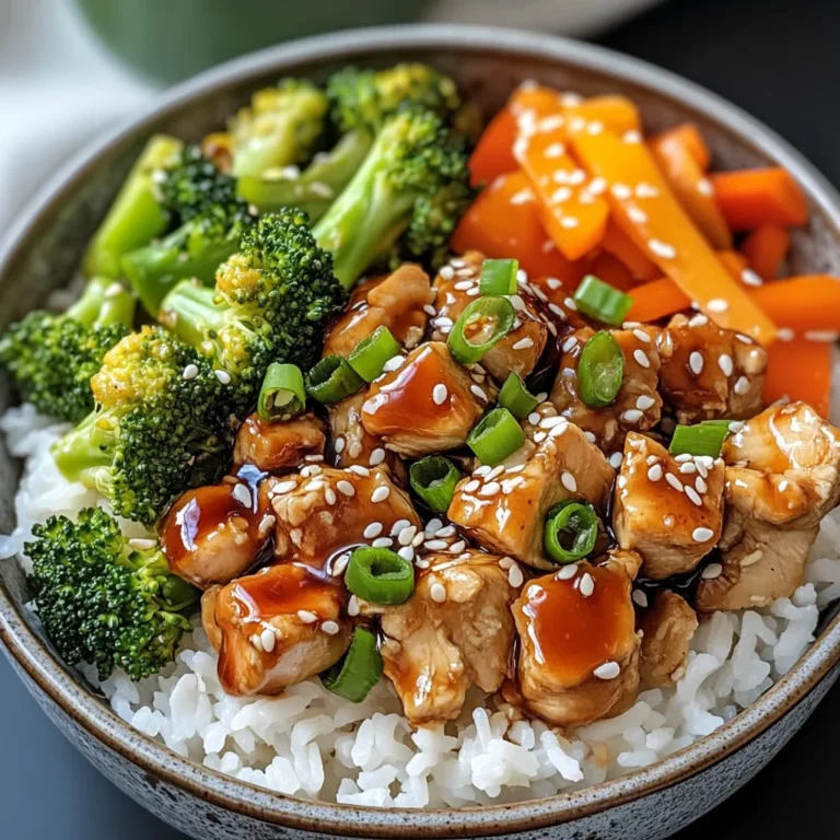 Teriyaki Chicken Rice Bowl