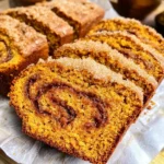 Cinnamon Swirl Pumpkin Bread Mini Loaves