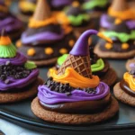 Halloween Witch Hat Cookies