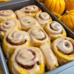 Homemade Pumpkin Chai Cinnamon Rolls