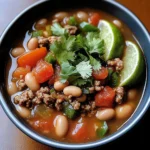 Pinto Beans Green Chile And Beef Soup