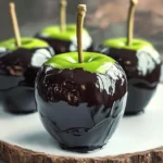 Poison Toffee Apples for Halloween