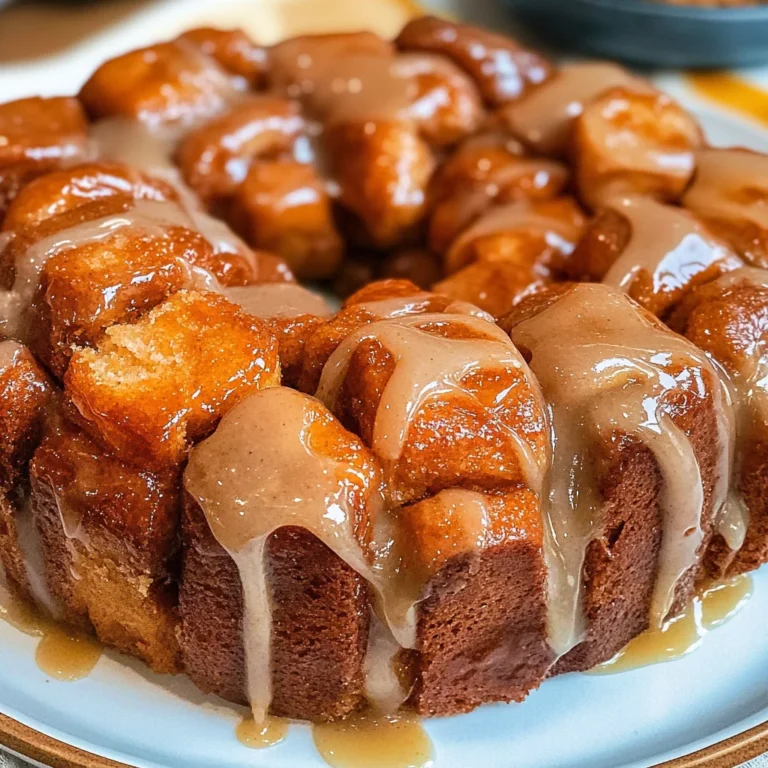 Pumpkin Spice Monkey Bread Recipe