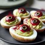 Spooky Deviled Eyeballs