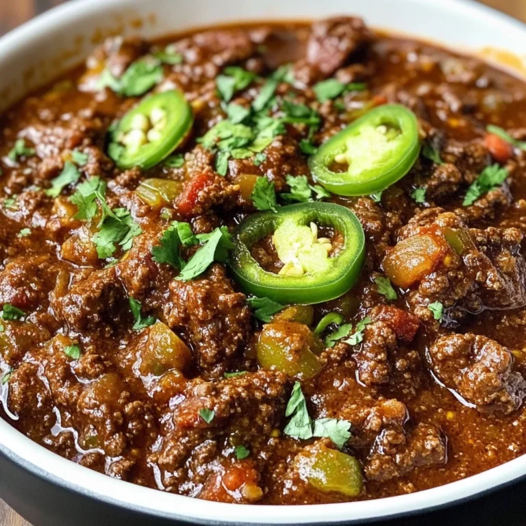 Texas Chili Recipe