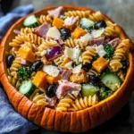 UpChuckin' Pumpkin Loaded Pasta Salad