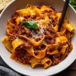 Authentic Pappardelle Bolognese (ragù alla bolognese)