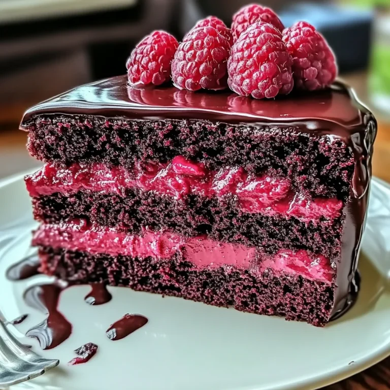 Chocolate Raspberry Cake