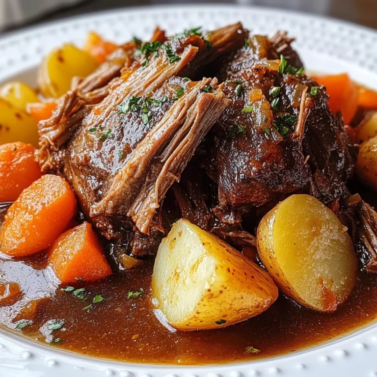 How To Make 5-Star Pot Roast Slow Cooker Fast & Easy