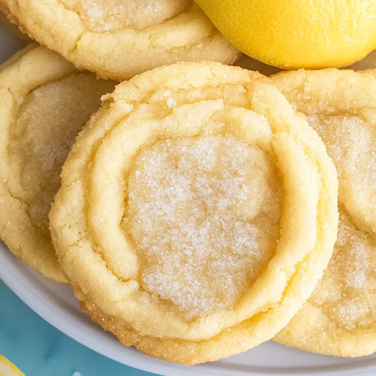Lemon Cookie Recipe