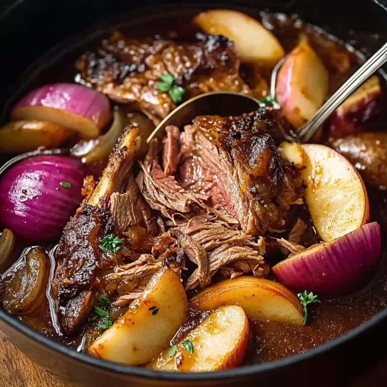 Tasty Apple Cider Braised beef Shoulder - Alrightwithme