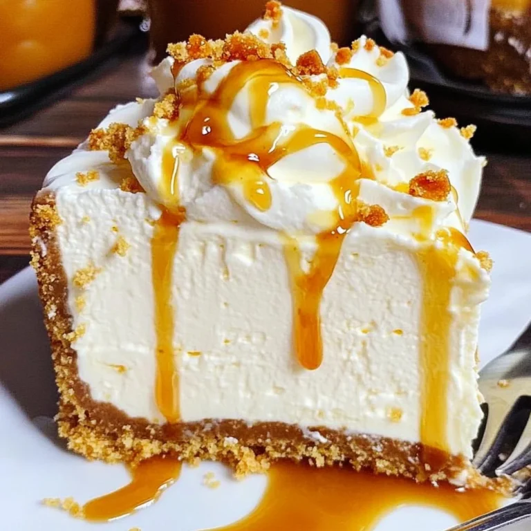 Butterbeer cheesecake